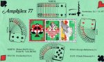 Nederland 1977 S/Sheet Stamp Cards Championship