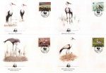 WWF Malawi 1987 Fdc Cranes