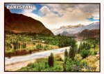 Pakistan Beautiful Postcard Gilgit Valley