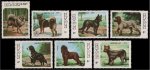 Laos 1986 Stamps Dogs Pets 7v Set MNH