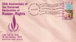 Pakistan Fdc 1973 Universal Declaration Human Rights