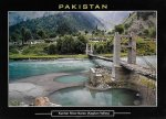Pakistan Beautiful Postcard Kunhar River Naran Kaghan Valley