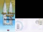 Malaysia Fdc 2007 & Brochure Aga Khan Award For Architecture