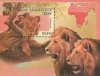 Benin 1999 S/Sheet Stamp Wild Cats Lions