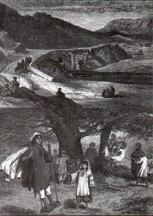 (image for) Afghanistan Postcard Sketches in Afghanistan 1879