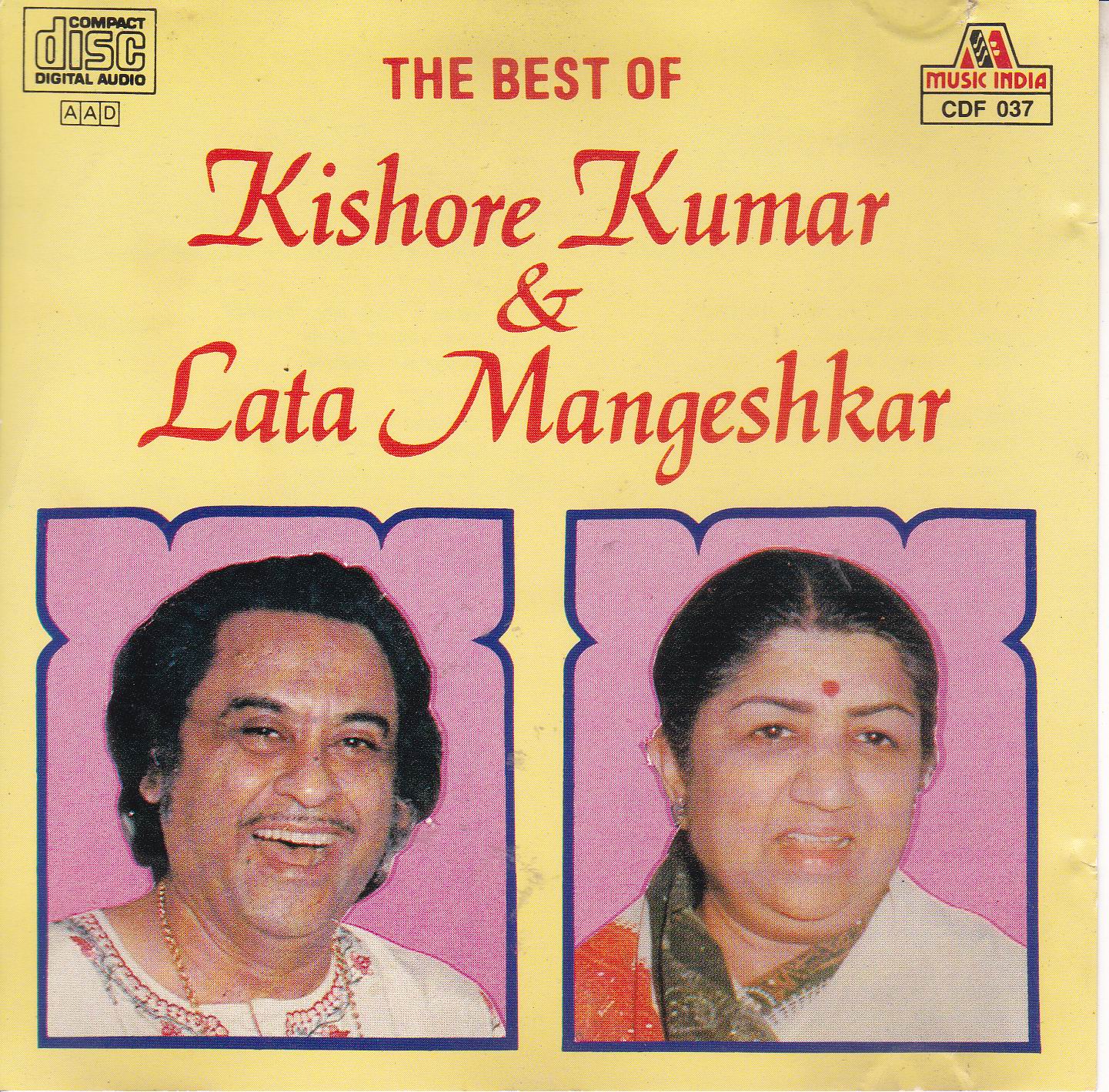 (image for) Best Of Kishore Kumar & Lata Music India Cd