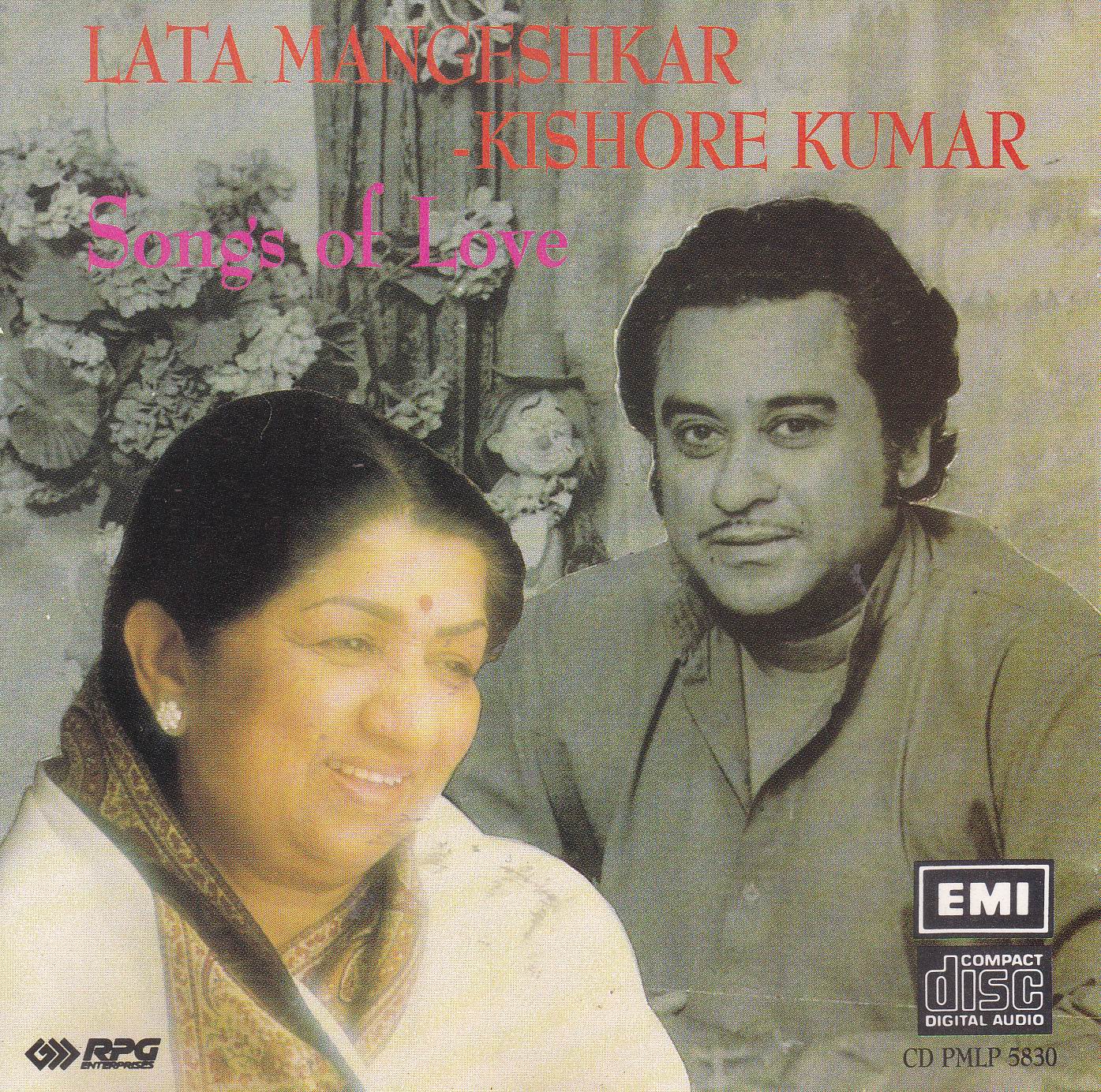 (image for) Songs Of Love Kishore Kumar & Lata EMI Cd