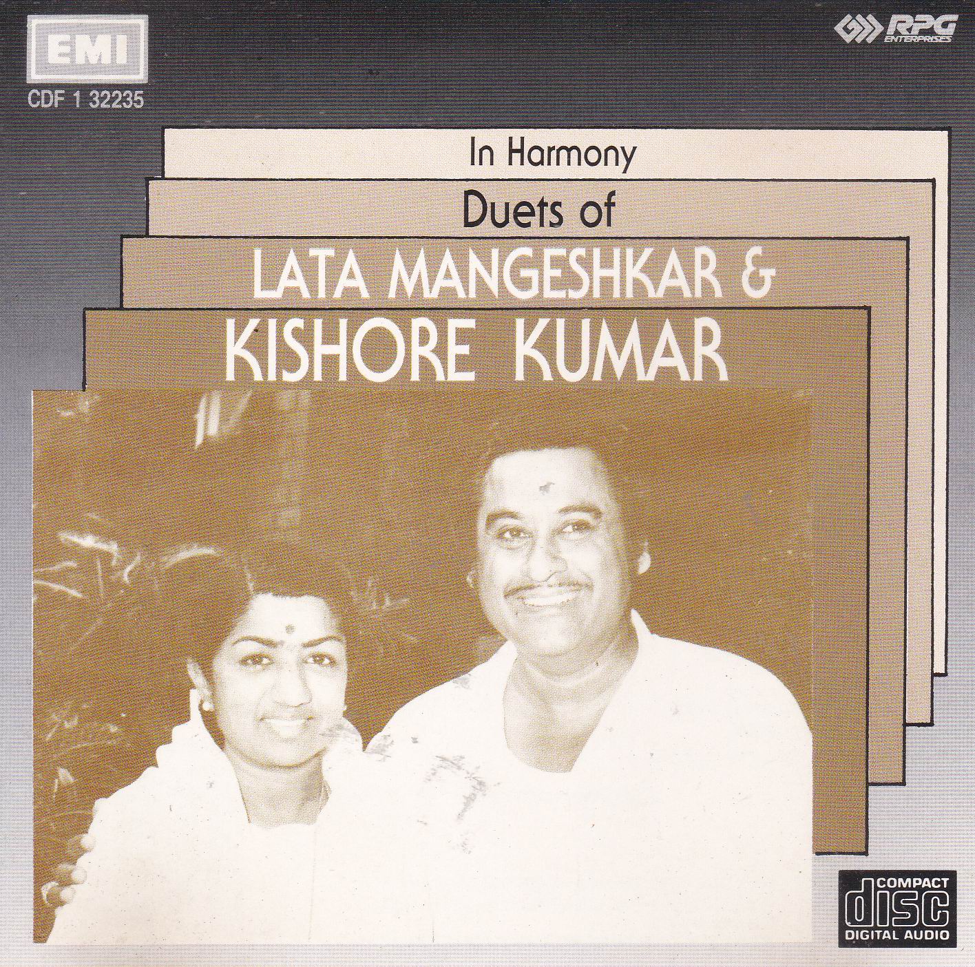 (image for) In Harmony Duets Of Kishore Kumar & Lata EMI Cd