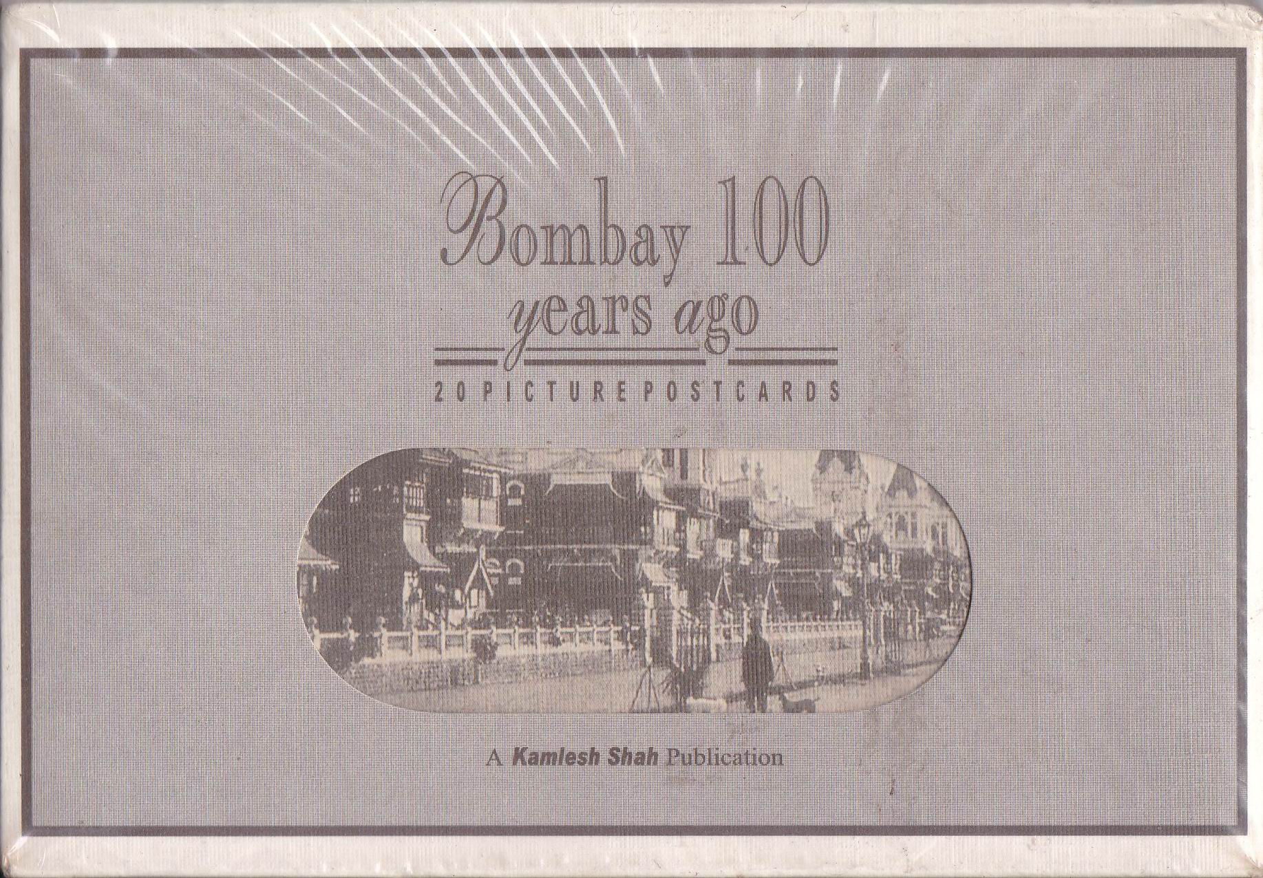 (image for) India Postcard Presentation Pack Bombay 100 Years Ago