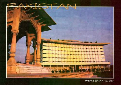 (image for) Pakistan Beautiful Postcard Wapda House Lahore
