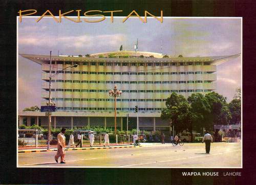 (image for) Pakistan Beautiful Postcard Wapda House Lahore