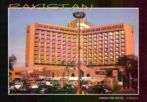(image for) Pakistan Beautiful Postcard Sheraton Hotel