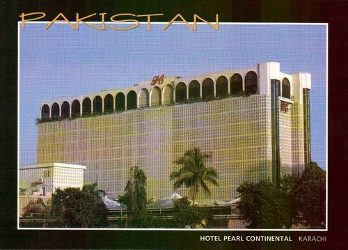 (image for) Pakistan Beautiful Postcard Pearl Continental Hotel