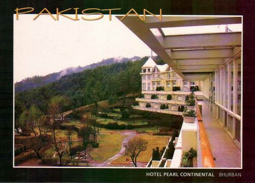 (image for) Pakistan Beautiful Postcard Pearl Continental Hotel