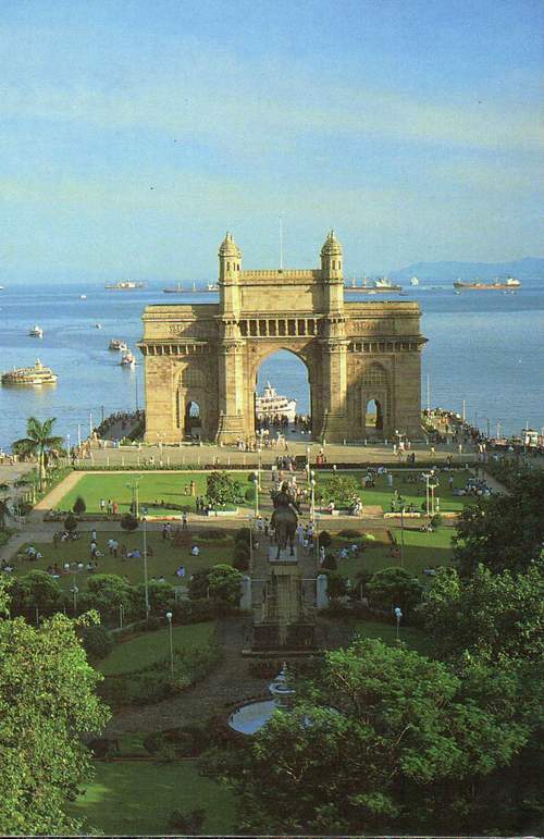 (image for) India Postcard Gateway Of India