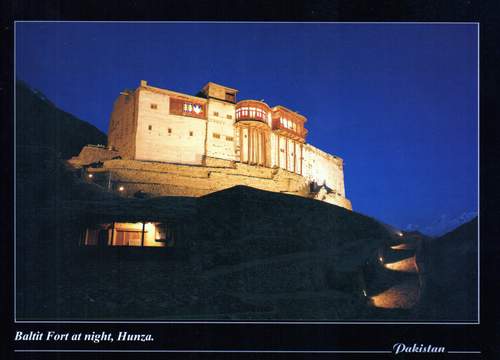 (image for) Pakistan Beautiful Postcard Baltit Fort Aga Khan Heritage 12