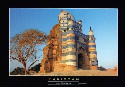 (image for) Pakistan Beautiful Postcard Tomb Of Uch Sharif