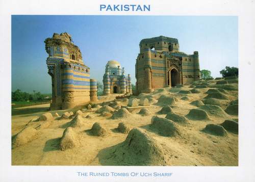(image for) Pakistan Beautiful Postcard Tomb Of Uch Sharif