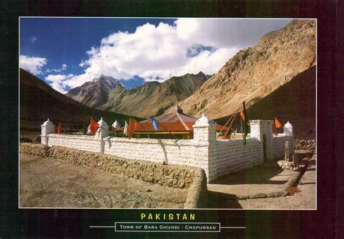 (image for) Pakistan Beautiful Postcard Tomb Of Baba Ghundi