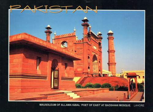 (image for) Pakistan Beautiful Postcard Tomb Of Allama Iqbal Lahore