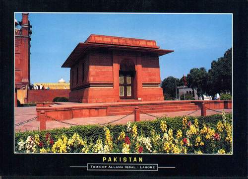 (image for) Pakistan Beautiful Postcard Tomb Of Allama Iqbal Lahore