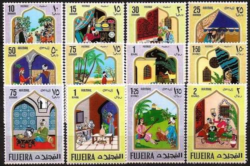 Fujeira 1968 Stamps Paintings MNH