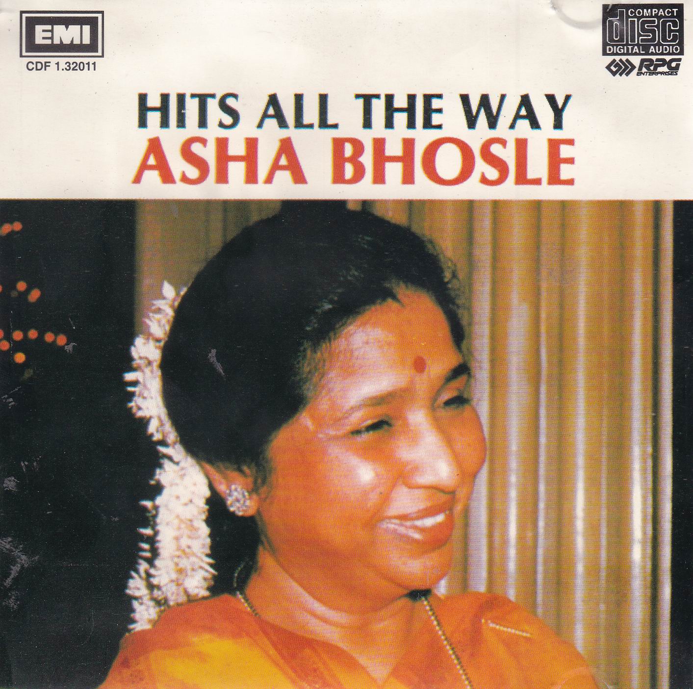 (image for) Hits All The Way Asha Bhosle EMI CD