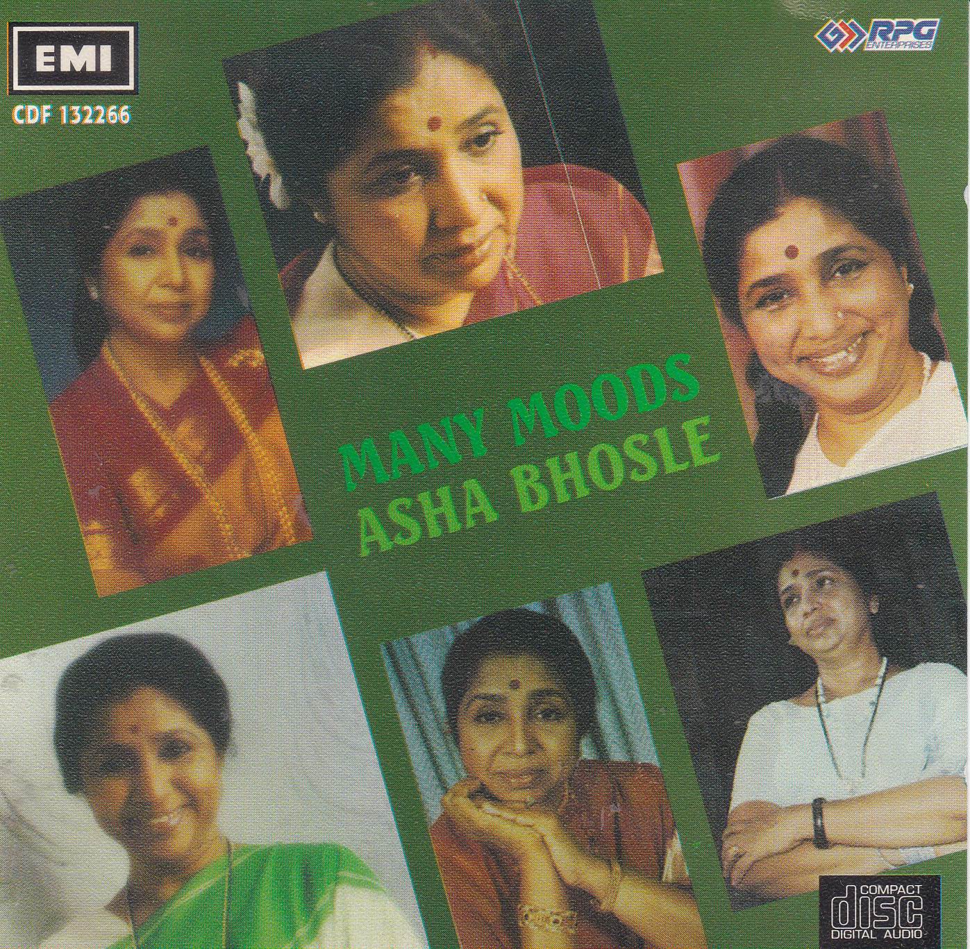 (image for) Many Moods Asha Bhosle EMI CD