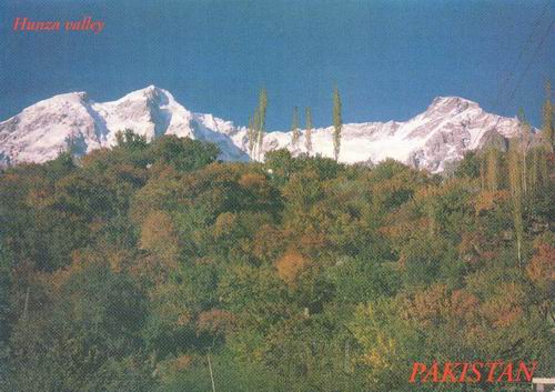 (image for) Pakistan Beautiful Postcard Hunza Valley