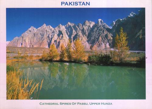 (image for) Pakistan Beautiful Postcard Hunza Valley