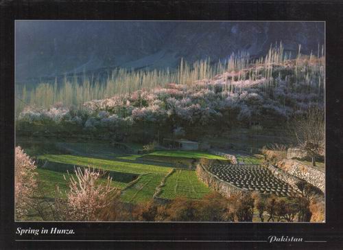 (image for) Pakistan Beautiful Postcard Hunza Valley