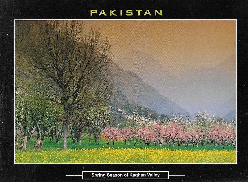 (image for) Pakistan Beautiful Postcard Spring Season Of Kaghan Valley