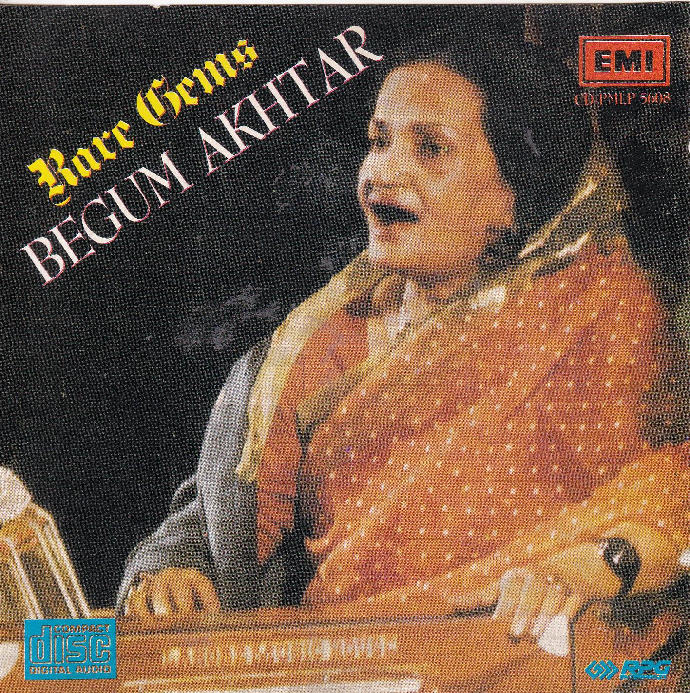 (image for) Rare Gems Begum Akhtar EMI CD