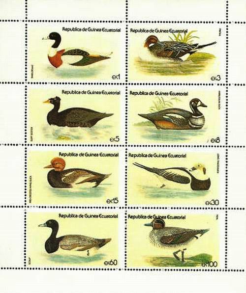 (image for) Guinee 1979 Stamps Birds Ducks
