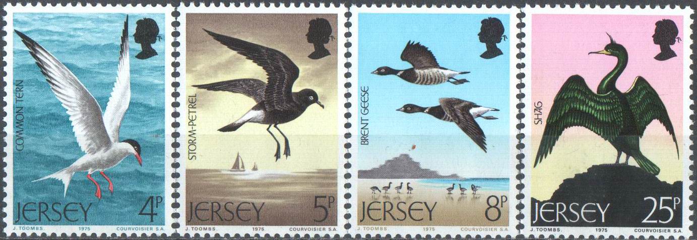 (image for) Jersey 1984 Stamps Birds MNH