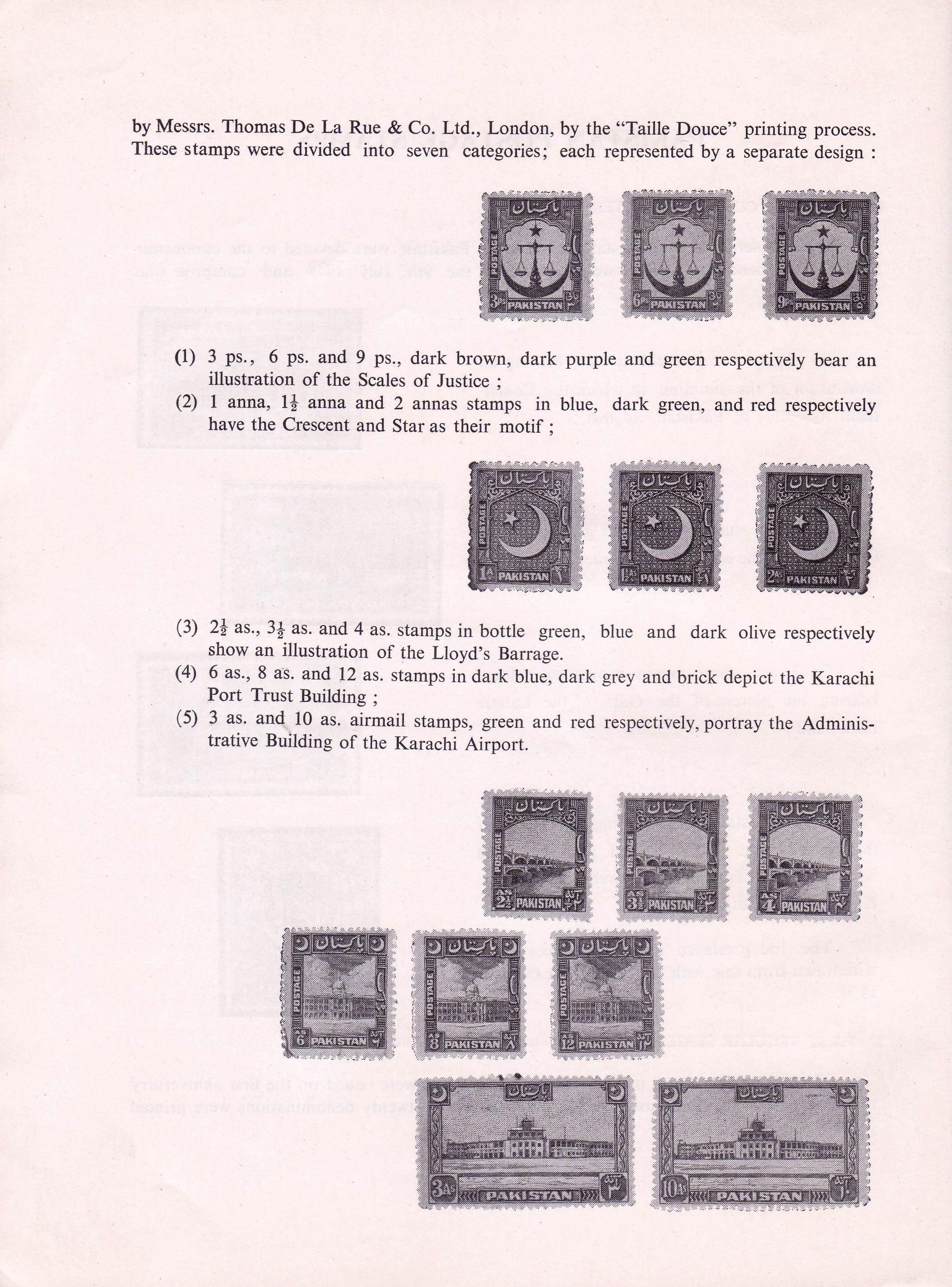 (image for) Pakistan Stamps 1948-1960 Booklet