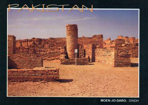 (image for) Pakistan Postcard Moenjodaro Old Civilization