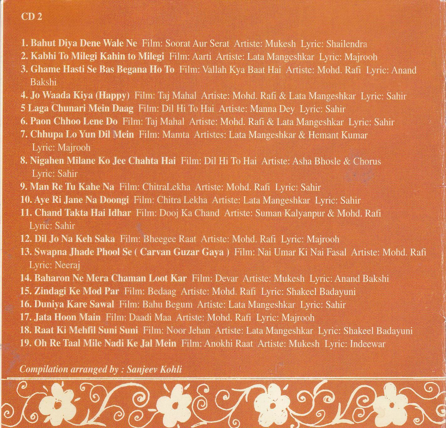 (image for) The Golden Collection Roshan EMI Cd