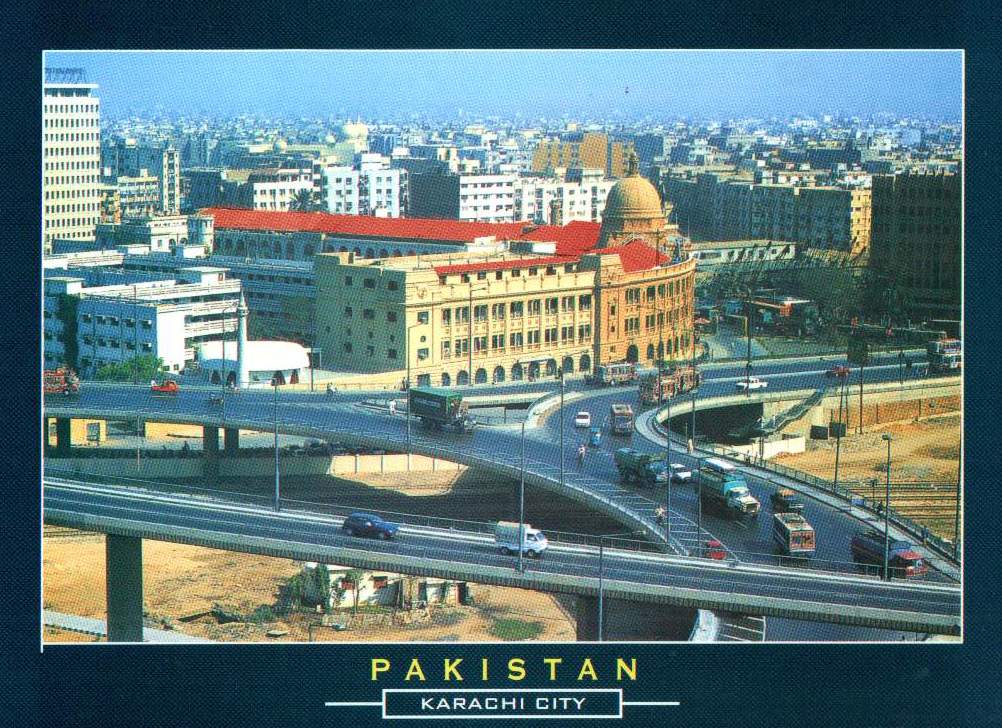 (image for) Pakistan Beautiful Postcard Karachi City