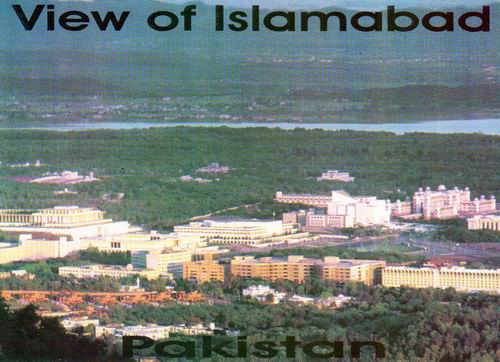(image for) Pakistan Beautiful Postcard Islamabad The Capital