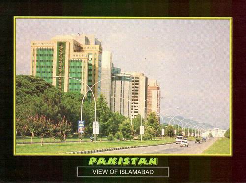 (image for) Pakistan Beautiful Postcard Islamabad The Capital