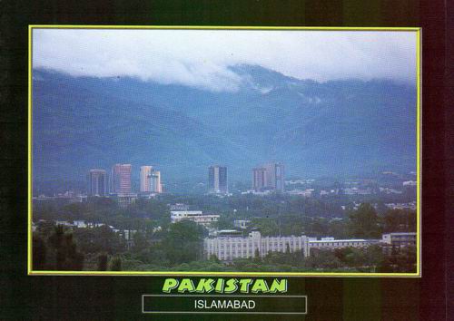 (image for) Pakistan Beautiful Postcard Islamabad The Capital