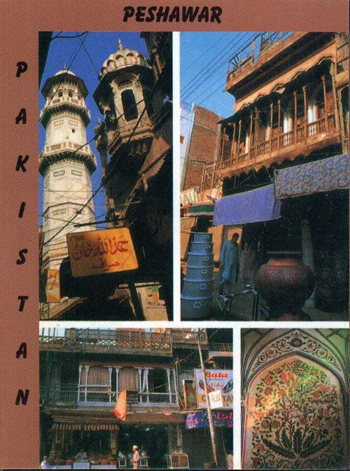 (image for) Pakistan Beautiful Postcard Peshawar City