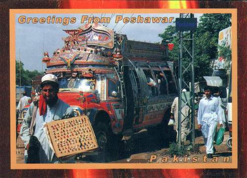 (image for) Pakistan Beautiful Postcard Peshawar City