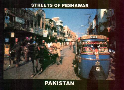 (image for) Pakistan Beautiful Postcard Peshawar City