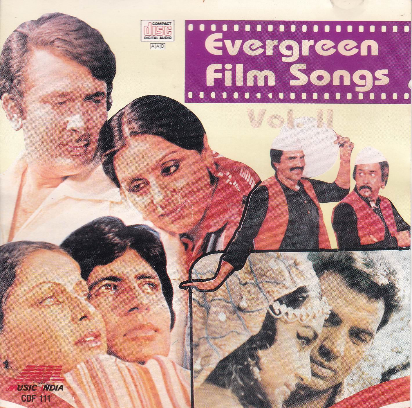 (image for) Evergreen Hits Music India Cd