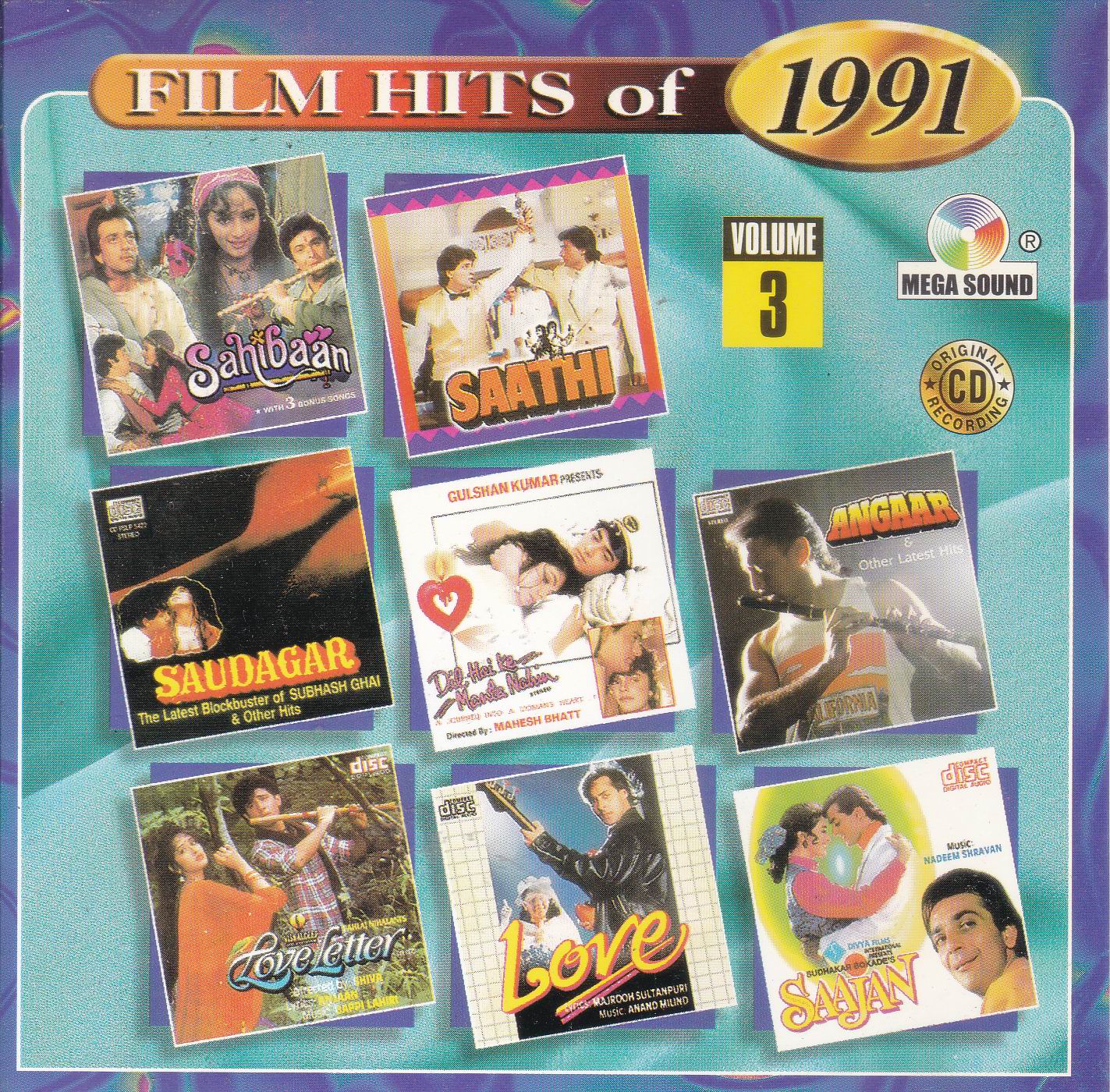 (image for) Film Hits Of 1990 Vol 03 MS Cd Superb Recording