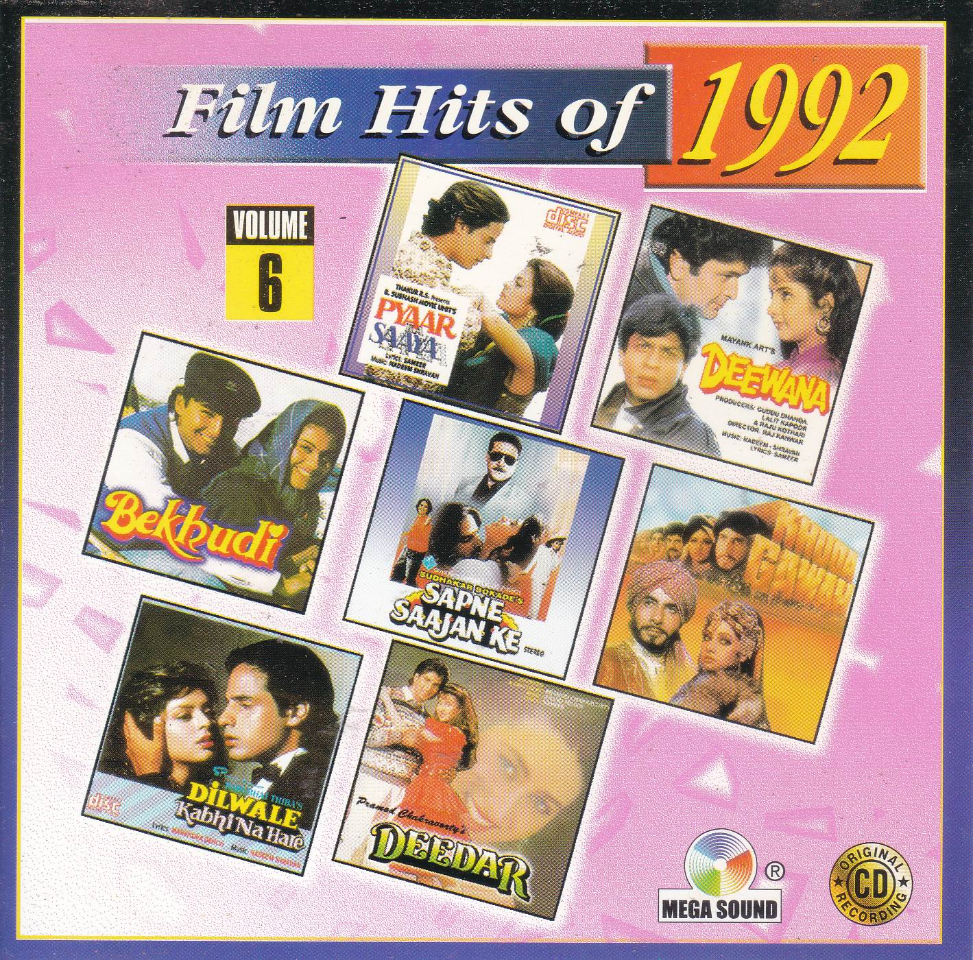 (image for) Film Hits Of 1990 Vol 06 MS Cd Superb Recording