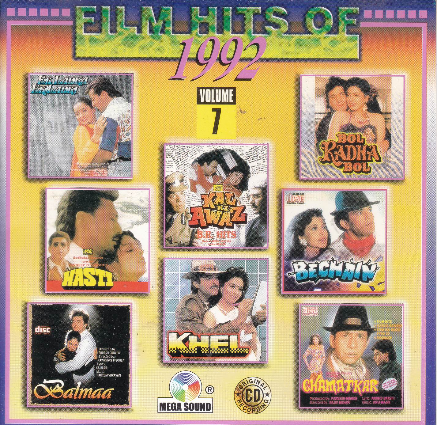 (image for) Film Hits Of 1990 Vol 07 MS Cd Superb Recording