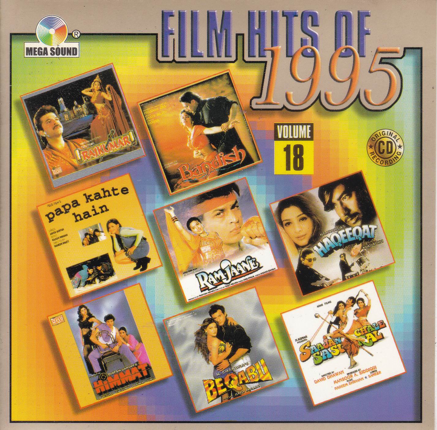 (image for) Film Hits Of 1990 Vol 18 MS Cd Superb Recording
